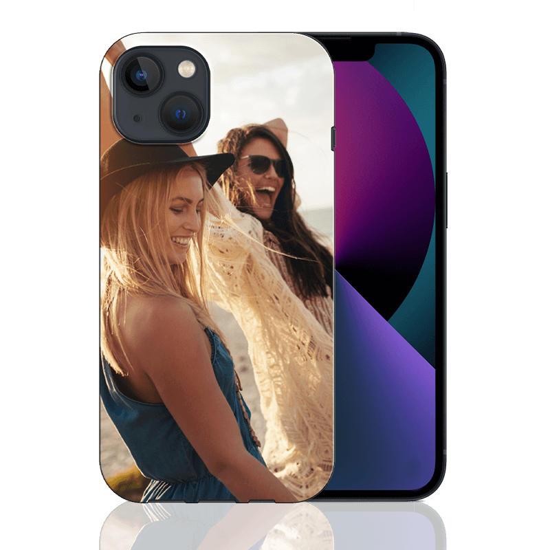 Funda personalizada de doble capa para Apple iPhone 13 de 6.1 pulgadas  solamente, diseña tu propia funda de fotos personalizada perfecta
